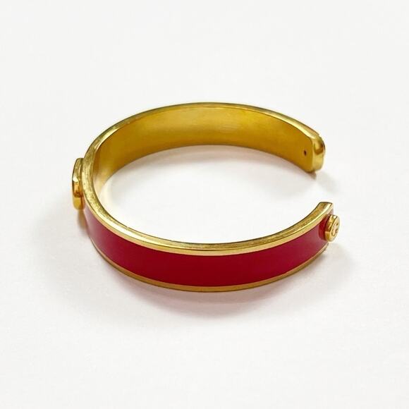 C. Wonder Enamel Initial Cuff Bracelet - Picture 2 of 7